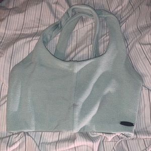 Gym shark light mint sports bra